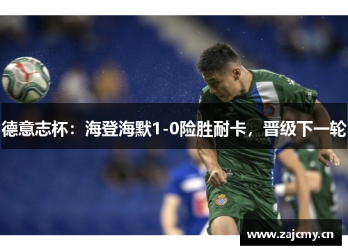 德意志杯：海登海默1-0险胜耐卡，晋级下一轮